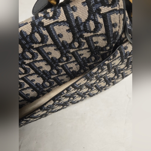 Dior Mini Oblique Saddle Shoulder Bag - Picture 14 of 14